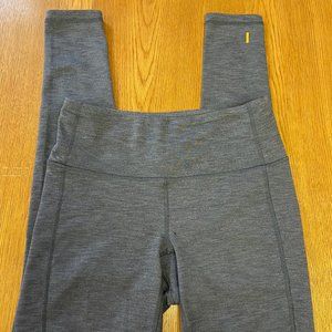 Lucy High Waisted Charcoal Gray Leggings S